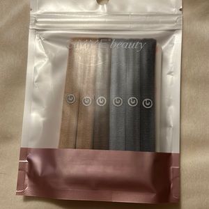 🔥Brand New GIMME Long & Curly Bands Pk 6 Ct in gray & tan multipack W5